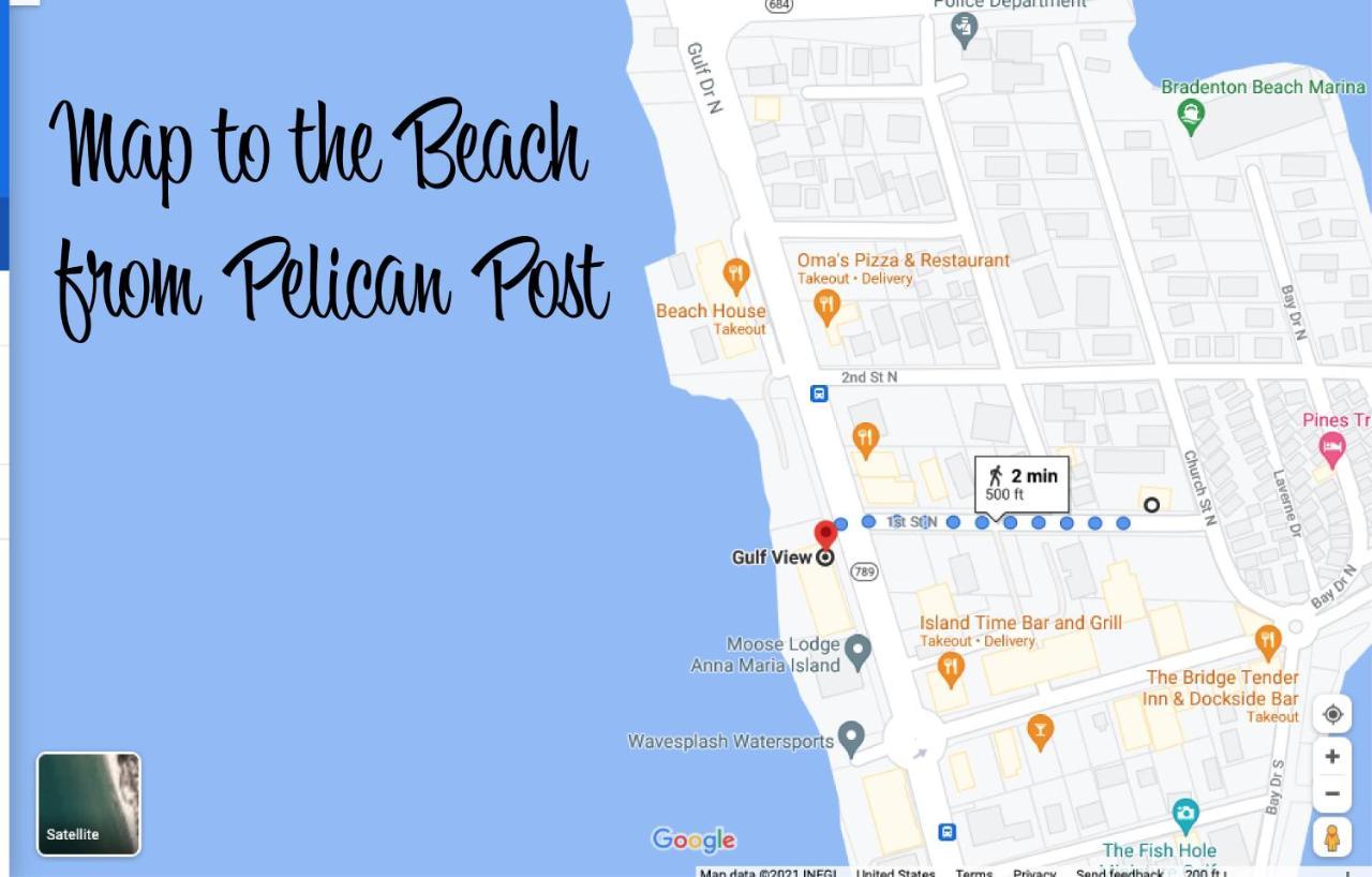 Pelican Post At Anna Maria Island Inn Bradenton Beach Exteriör bild